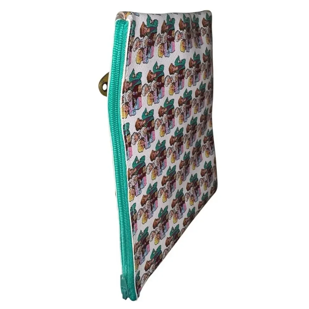 GOLDEN GIRLS Faux Leather Zip Pouch